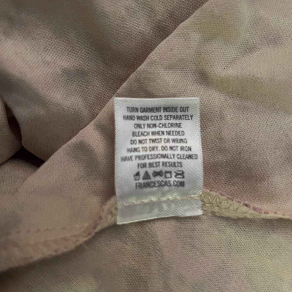 Francesca's Women's Sz Med Blush Pink‎ Scalloped Homecoming formal Dress - Picture 9 of 11